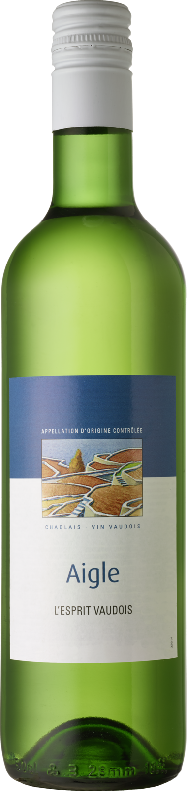 L'Esprit Vaudois Aigle AOC Chablais Weisswein Kiste 12 x 50 cl / 12 % Schweiz – Produktansicht
