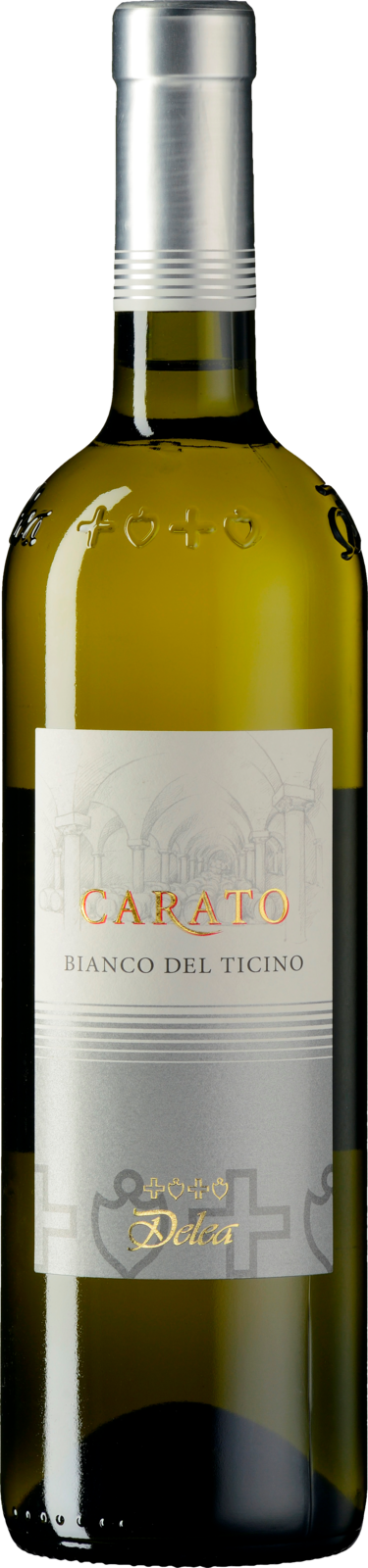 Angelo Delea Carato bianco del Ticino DOC 2021 Weisswein Kiste 6 x 75 cl / 13.5 % Schweiz – Produktansicht