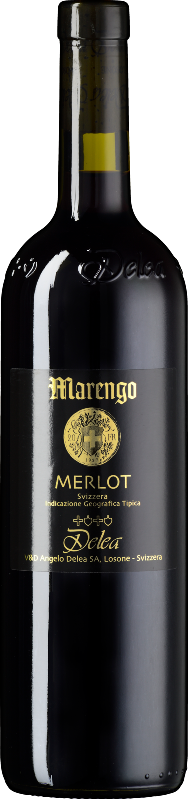 Angelo Delea Merlot IGT Svizzera Marengo 2024 Rotwein Kiste 6 x 75 cl / 13 % Schweiz – Produktansicht