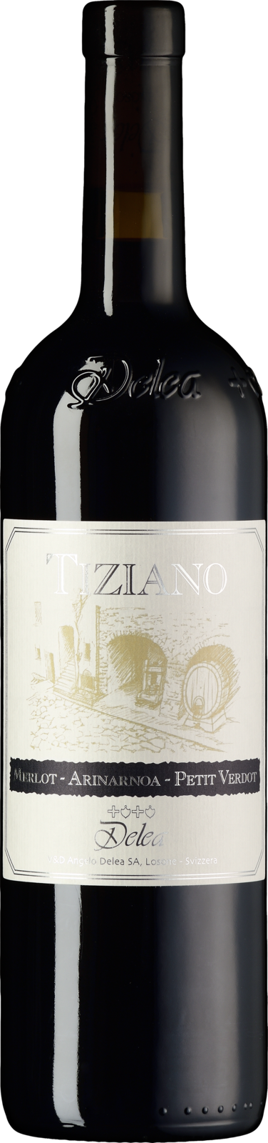 Angelo Delea Tiziano Rosso IGT Svizzera Italiana 2022 Rotwein Kiste 6 x 75 cl / 13.5 % Schweiz – Produktansicht