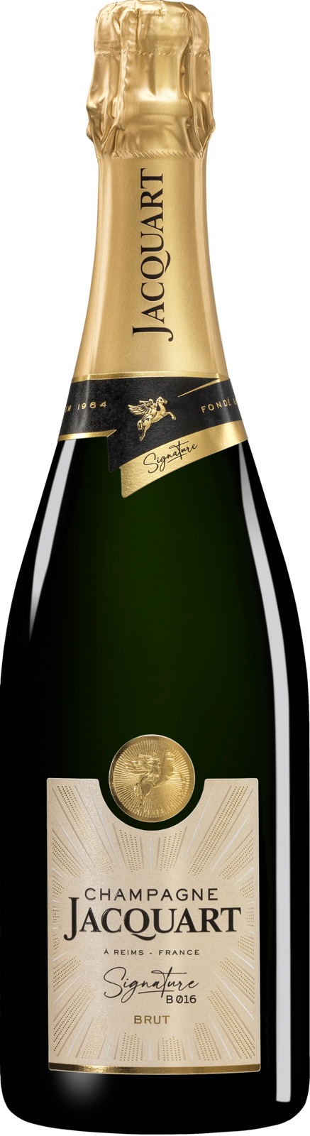 Champagne Jacquart Brut Signature Schaumwein Kiste 3 x 150 cl / 12.5 % Schweiz – Produktansicht