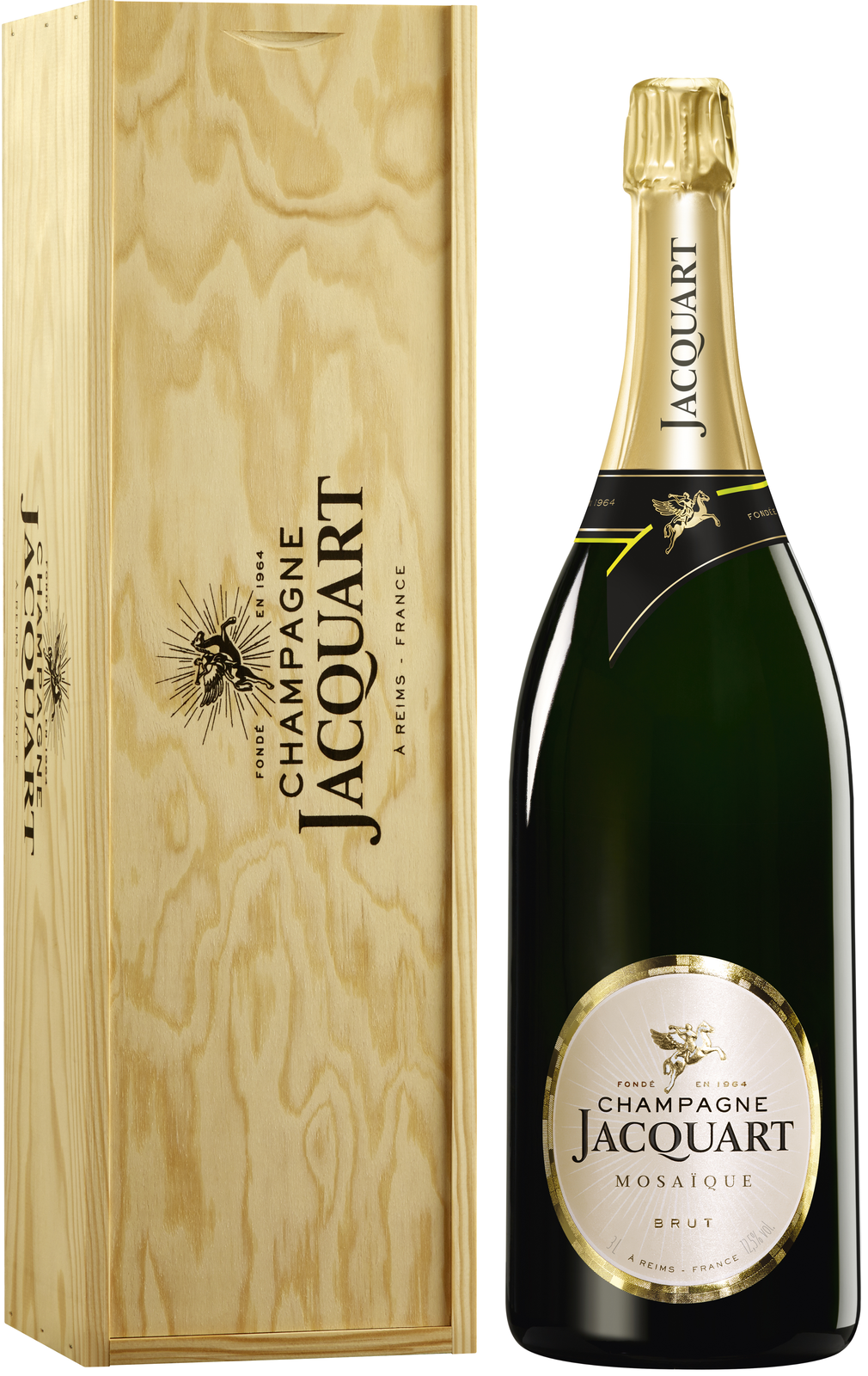 Champagne Jacquart Brut Mosaïque Schaumwein 300 cl / 12.5 % Schweiz – Produktansicht