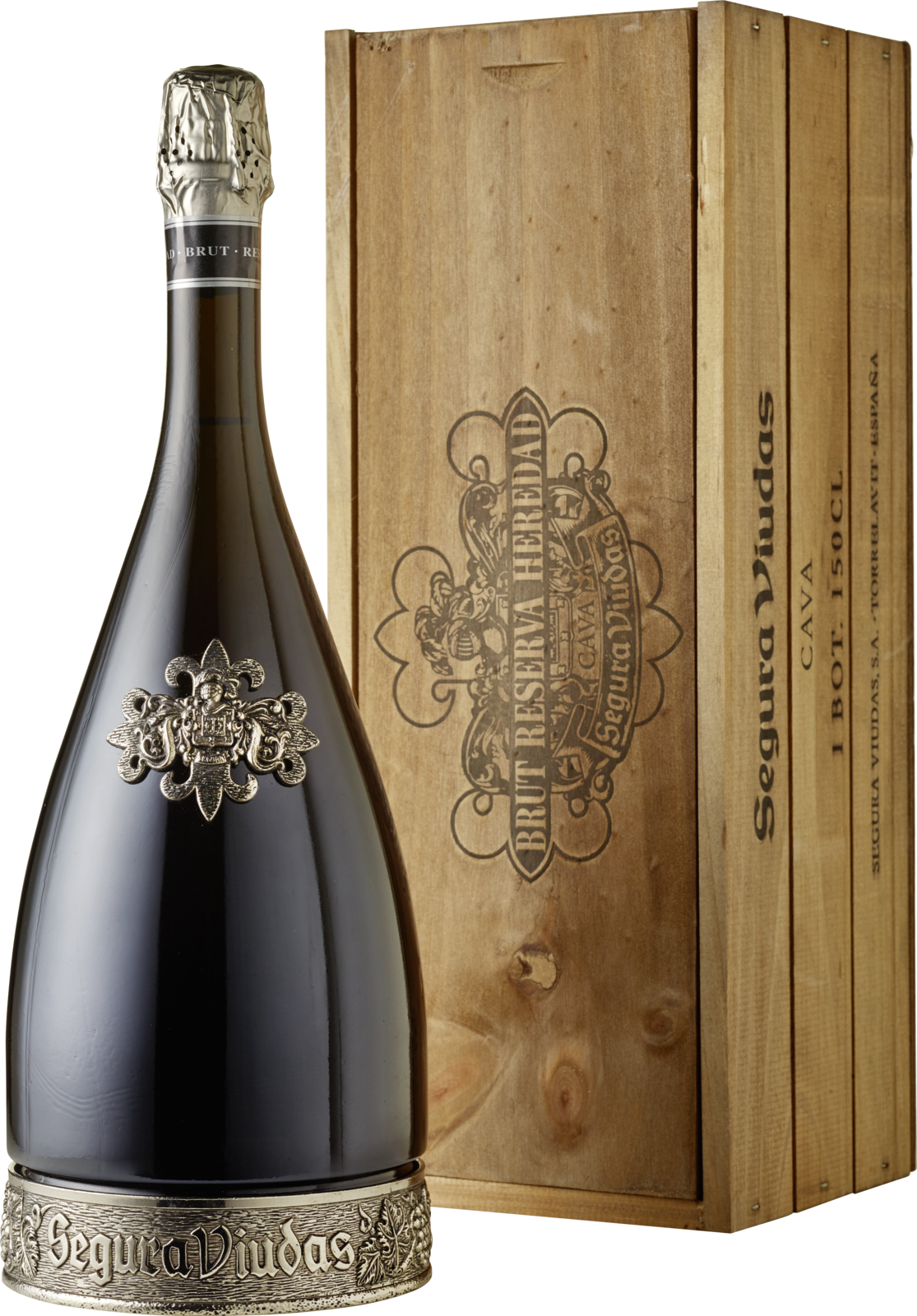 Segura Viudas Cava DO Reserva Heredad Schaumwein 150 cl / 12 % Schweiz – Produktansicht
