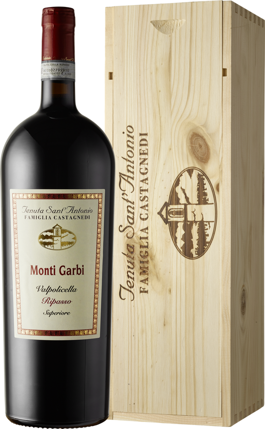 Tenuta Sant’Antonio Valpolicella superiore DOC Ripasso Monti Garbi 2021 Rotwein 150 cl / 14 % Schweiz – Produktansicht