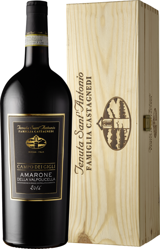Tenuta Sant’Antonio Amarone della Valpolicella DOCG Campo dei Gigli 2017 Rotwein 150 cl / 16 % Schweiz – Produktansicht