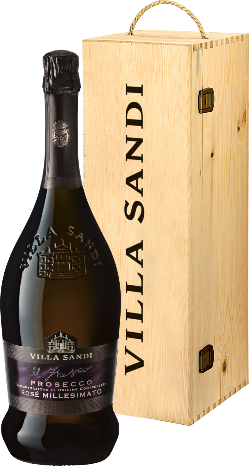 Villa Sandi Prosecco DOC Rosé Millesimato Il Fresco Brut 2021 Schaumwein 150 cl / 11 % Schweiz – Produktansicht