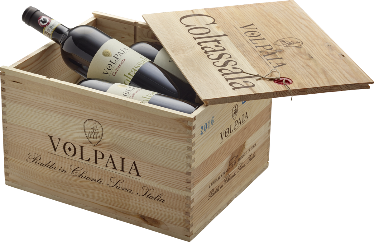 Castello di Volpaia Biologico Chianti Classico DOCG Gran Selezione Coltassala 2020 Rotwein Kiste 6 x 75 cl / 14 % Italien – Produktansicht