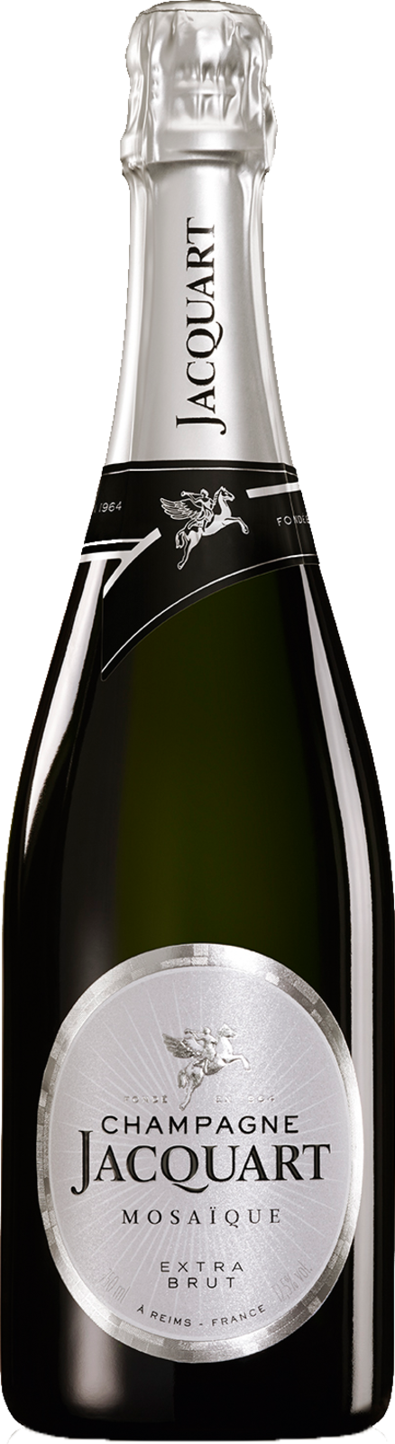Champagne Jacquart Extra Brut Schaumwein Kiste 6 x 75 cl / 12.5 % Frankreich – Produktansicht