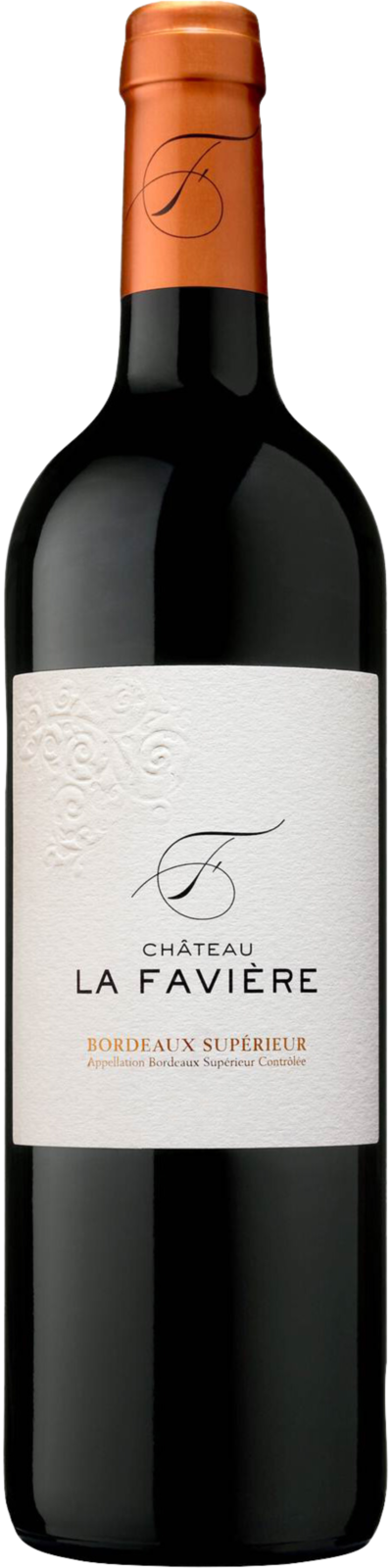 Château la Favière AOC Bordeaux Supérieur 2020 Rotwein Kiste 6 x 75 cl / 13.5 % Frankreich – Produktansicht