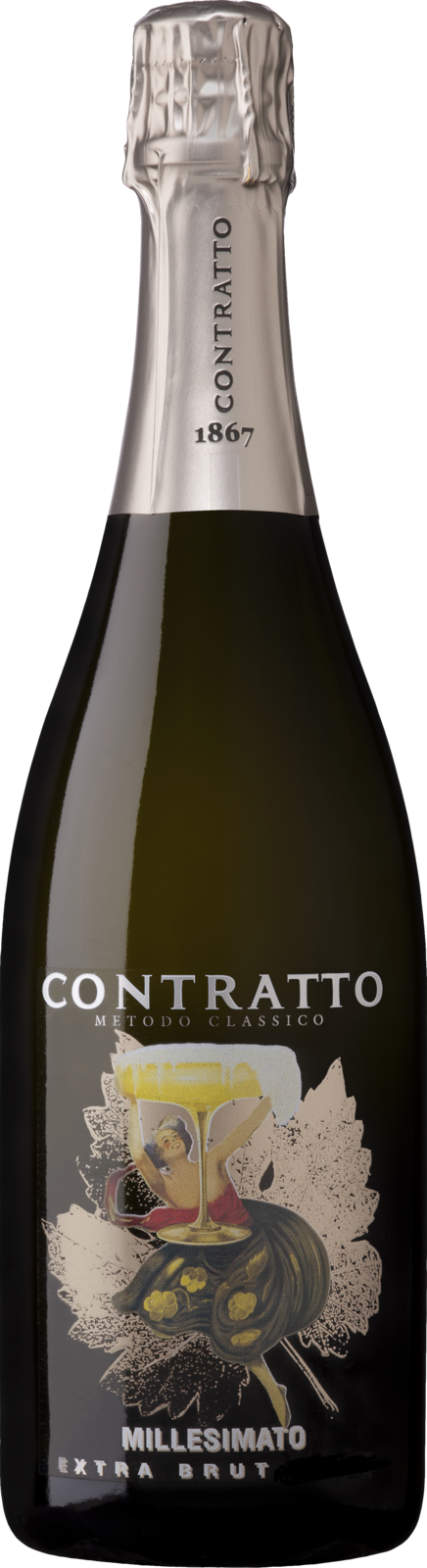 Contratto Spumante Millesimato Metodo Classico 2021 Schaumwein Kiste 6 x 75 cl / 12.5 % Italien – Produktansicht