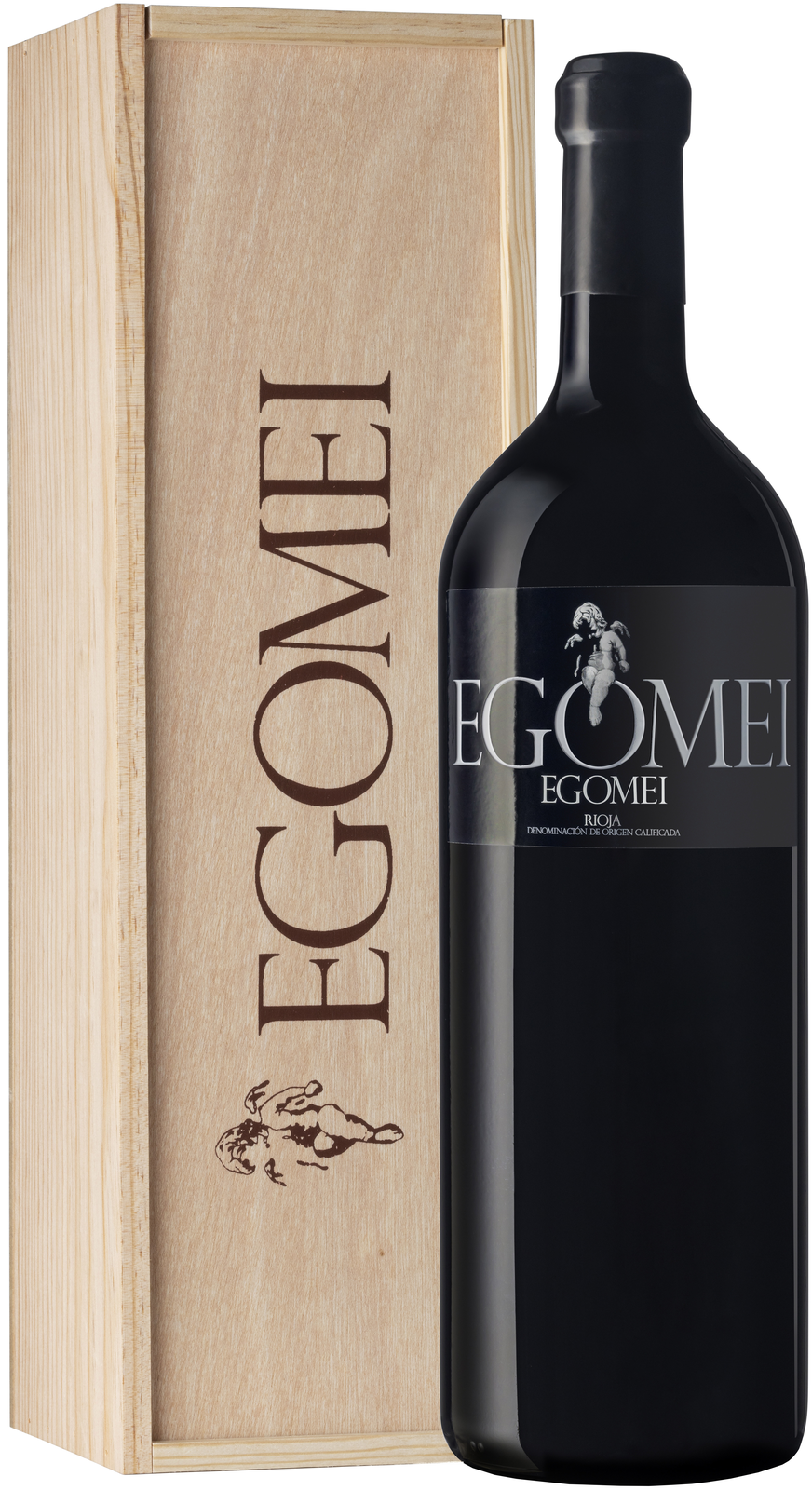 Egomei Rioja DOCa Egomei 2018 Rotwein Flasche 500 cl / 14 % Spanien – Produktansicht
