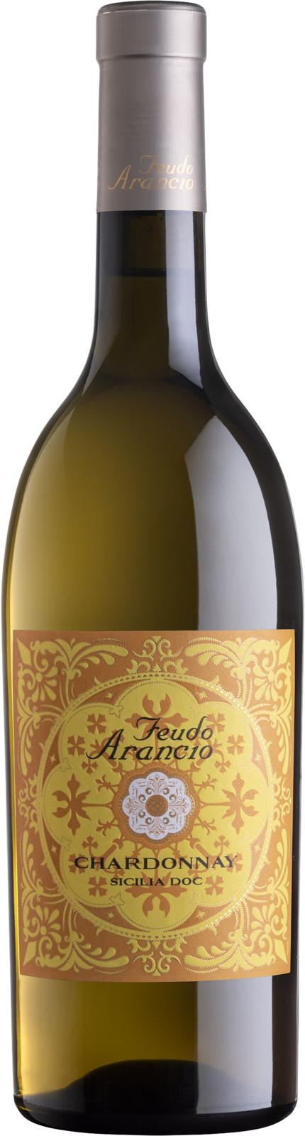 Mezzacorona – Feudo Arancio Chardonnay Sicilia DOC 2025 Weisswein Kiste 6 x 75 cl / 13.5 % Italien – Produktansicht