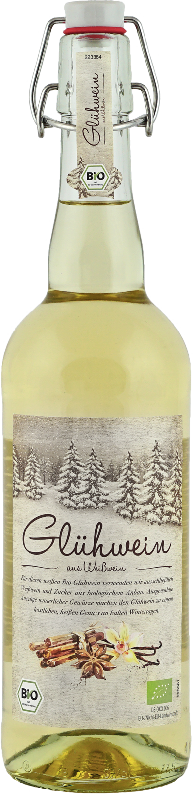 Glühwein mit Weisswein – Bio Weisswein Kiste 6 x 75 cl / 9.9 % Deutschland – Produktansicht