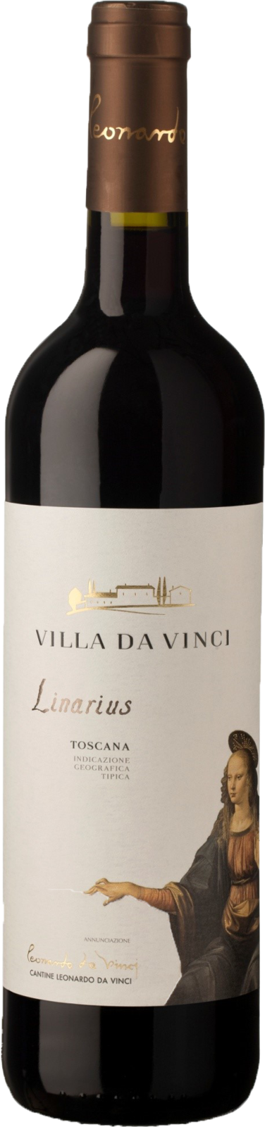 Leonardo da Vinci Villa Da Vinci Rosso Toscana IGT Linarius 2023 Rotwein Kiste 6 x 75 cl / 13.5 % Italien – Produktansicht