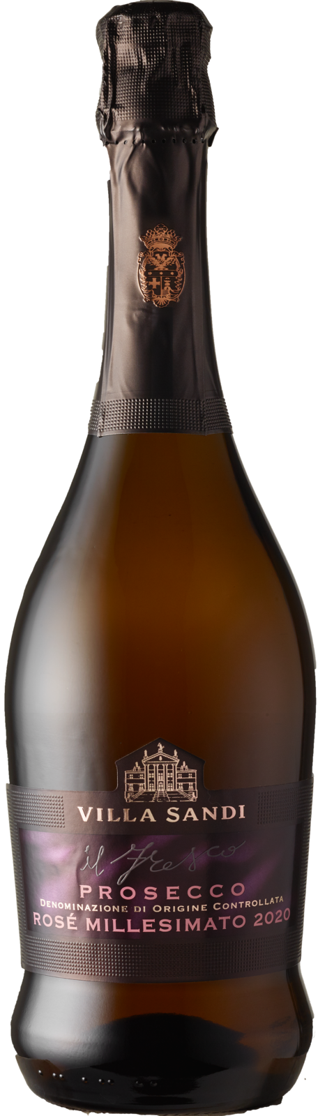Villa Sandi Prosecco DOC Rosé Millesimato Il Fresco Brut 2025 Schaumwein Kiste 6 x 75 cl / 11 % Italien – Produktansicht