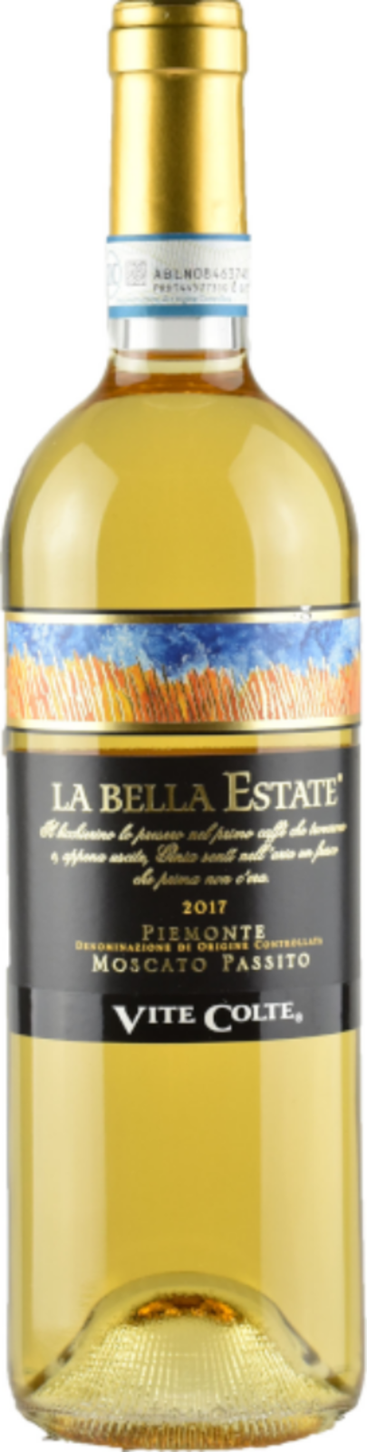 Vite Colte Moscato Passito Piemonte DOC La Bella Estate 2023 Dessertwein Kiste 6 x 75 cl / 11 % Italien – Produktansicht