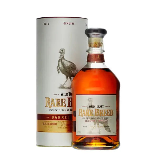 WILD TURKEY RARE BREED BALLEL PROOF  Kentucky Straight Bourbon Whiskey 70 cl / 58.6 % USA