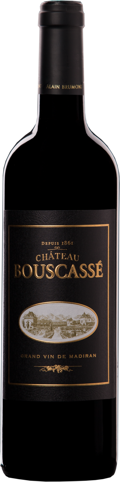 Alain Brumont Château Bouscassé Madiran AOC 2020 Rotwein Kiste 6 x 75 cl / 14 % Frankreich – Flasche
