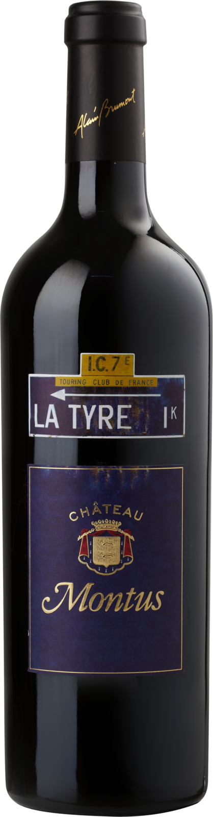 Alain Brumont La Tyre Madiran AOC 2010 Rotwein Kiste 6 x 75 cl / 15.5 % Frankreich – Flasche