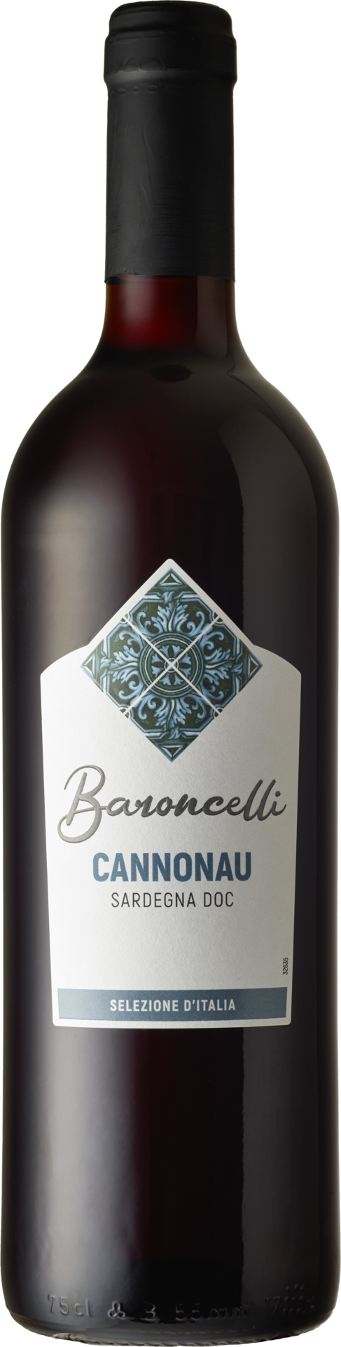 Baroncelli Cannonau Sardegna DOC 2023 Rotwein Kiste 6 x 75 cl / 14 % Italien – Flasche