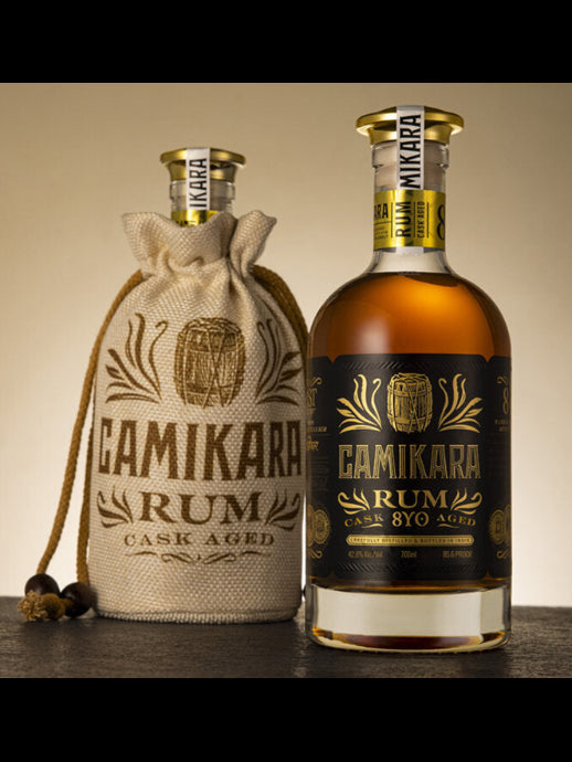 Camikara Rum 8 Jahre Cask Aged 70 cl / 42.8 % Indien – Flasche