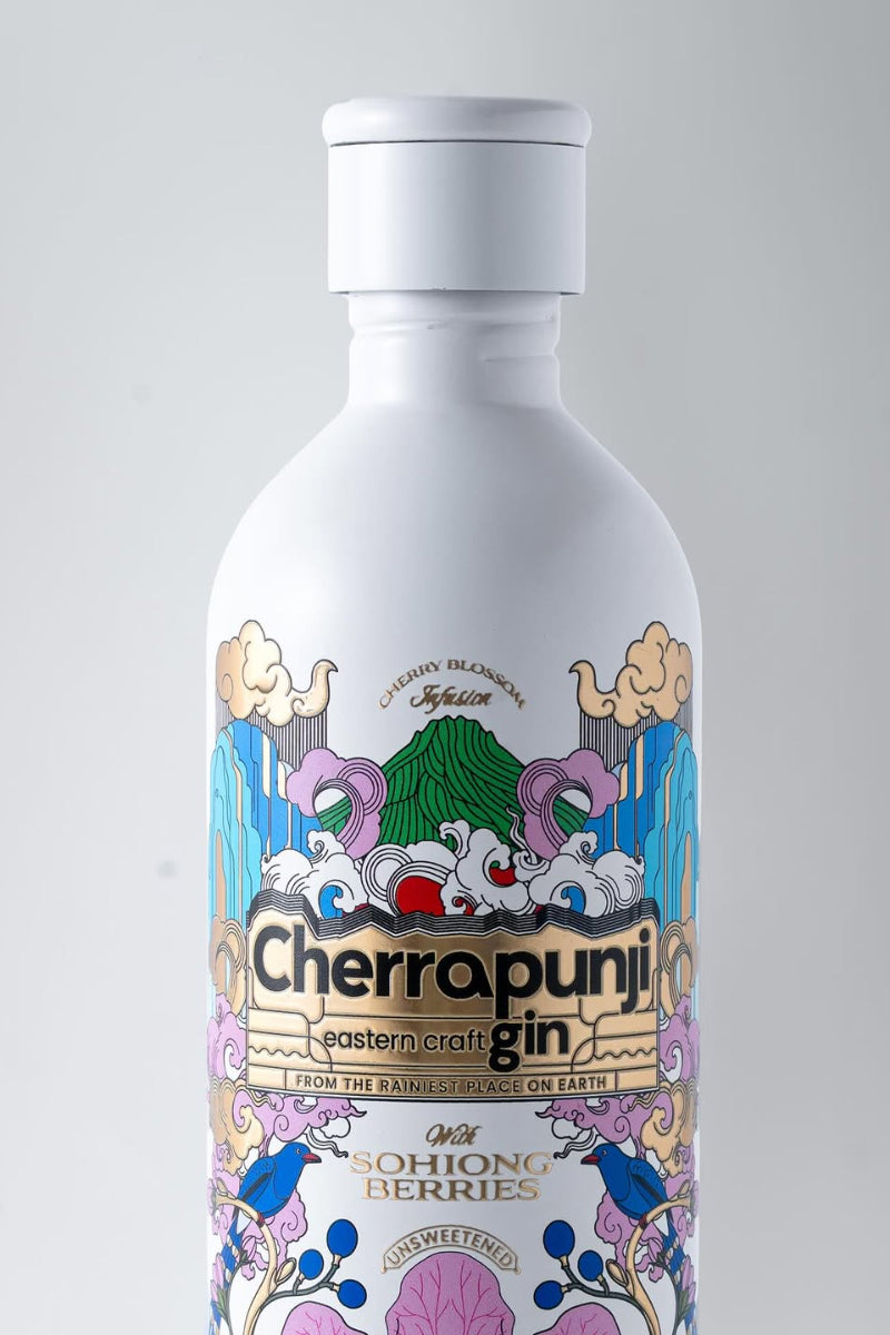 Cherrapunji Sohiong Berry Gin – Farbton und Botanicals