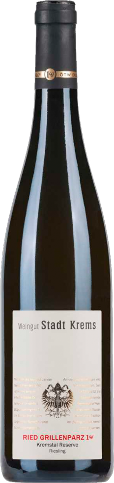Weingut Stadt Krems Riesling Kremstal DAC Ried Grillenparz 2024 Weisswein Kiste 6 x 75 cl / 13 % Österreich – Produktansicht