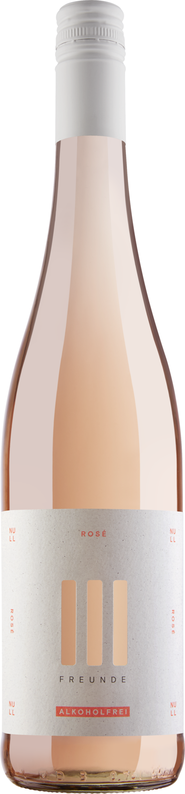 III FREUNDE Rosé Alkoholfrei Kiste 6 x 75 cl Deutschland – Produktansicht
