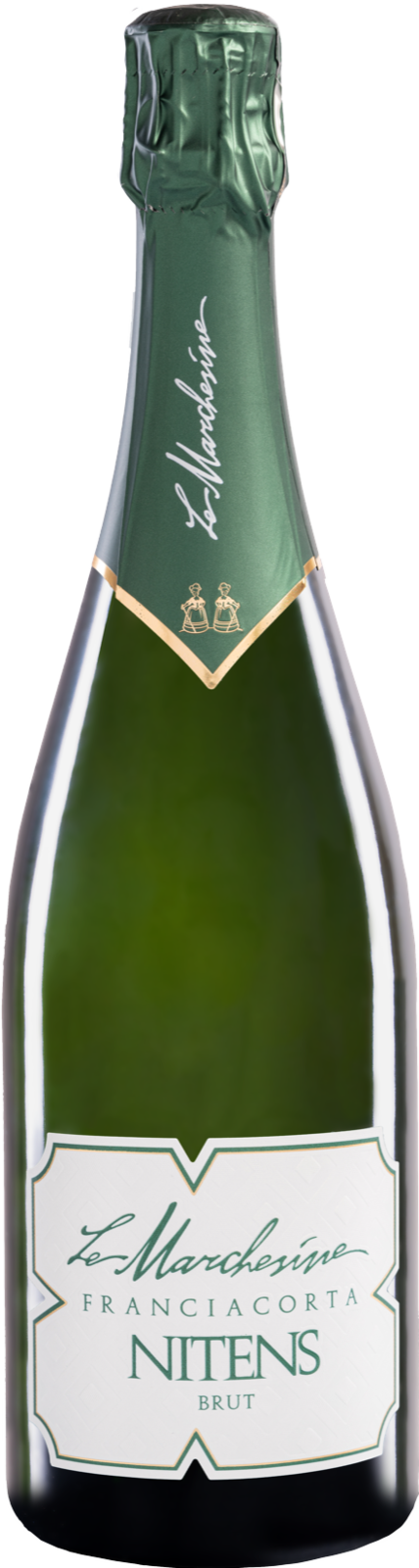 Le Marchesine Franciacorta DOCG Nitens Brut Schaumwein Kiste 6 x 75 cl / 12.5 % Italien – Flasche