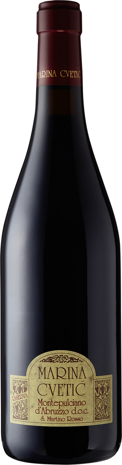Masciarelli Montepulciano d'Abruzzo DOC Marina Cvetic 2021 Rotwein Kiste 6 x 75 cl / 14.5 % Italien – Flasche