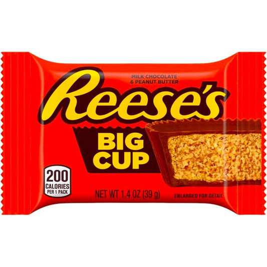 Reese's Peanut Butter BIG CUP Box 16 x 39 Gramm USA – Ansicht 1