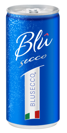 Blû Secco Bianco Vino Frizzante Perlwein Dose Kiste 24 x 200 ml Schweiz – Dose