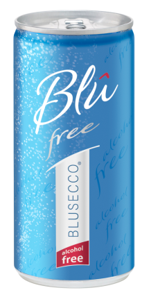 Blû Secco Free Alkoholfrei 0.0 % Perlwein Dose Kiste 24 x 200 ml Schweiz – Dose