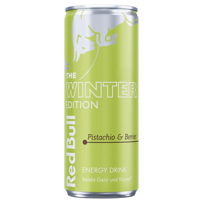 Red Bull Winter Edition 2026 Pistazie & Beeren Kiste 24 x 250 ml